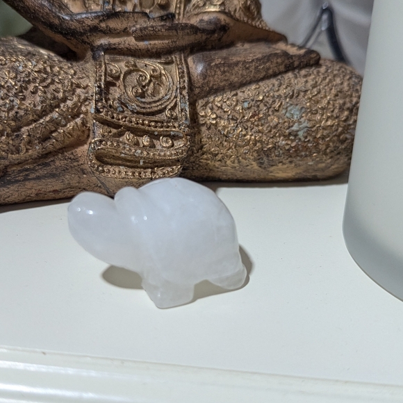 Clear Quartz turtle - Picture 1 of 1